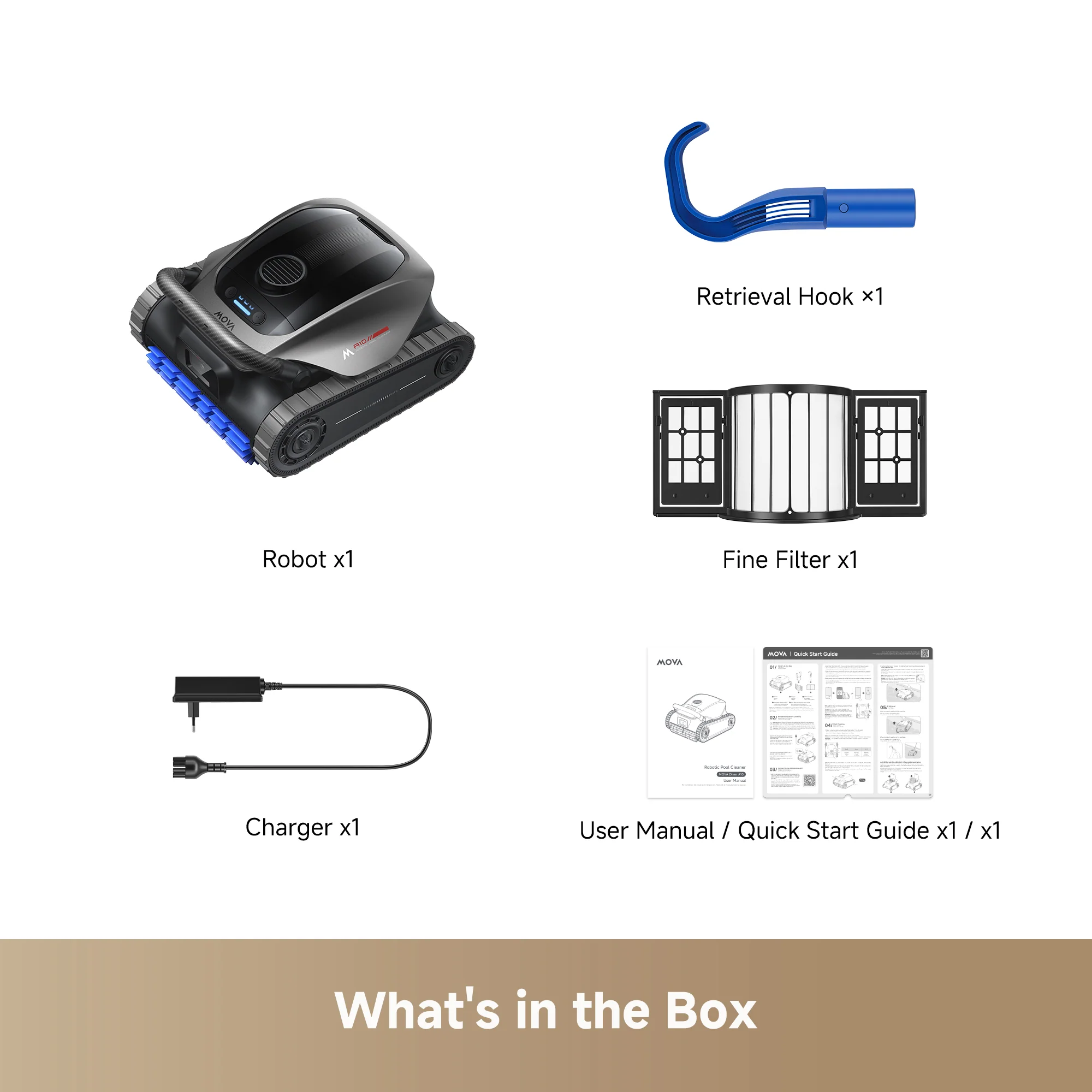 【Live Only】MOVA Diver A10 Robotic Pool Cleaner - Image 3