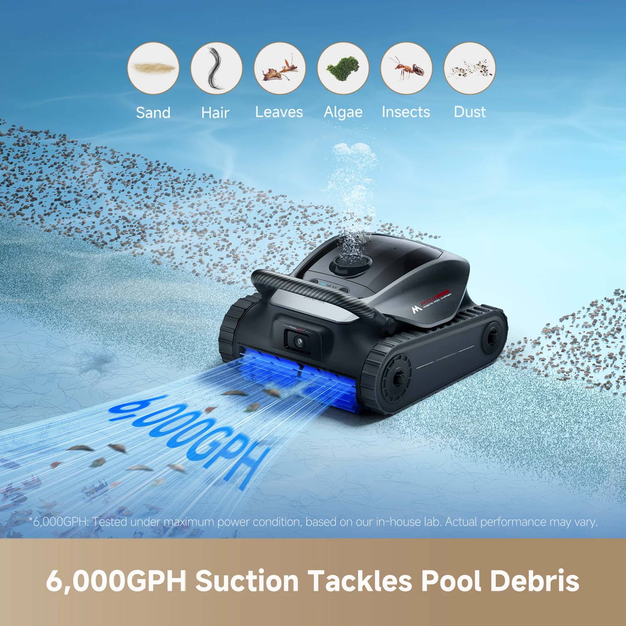 【Live Only】MOVA Diver A10 Robotic Pool Cleaner - Image 4