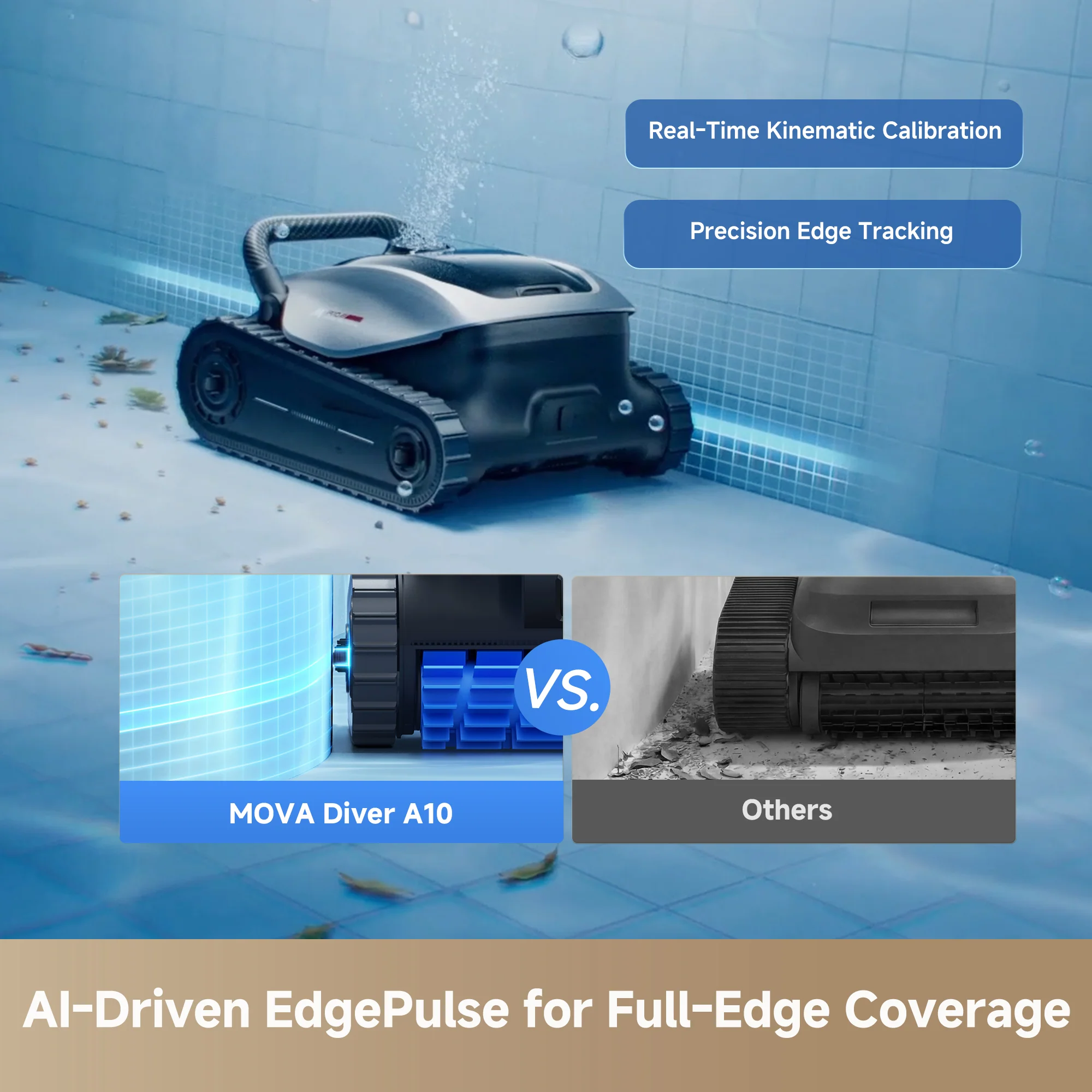 【Live Only】MOVA Diver A10 Robotic Pool Cleaner - Image 6