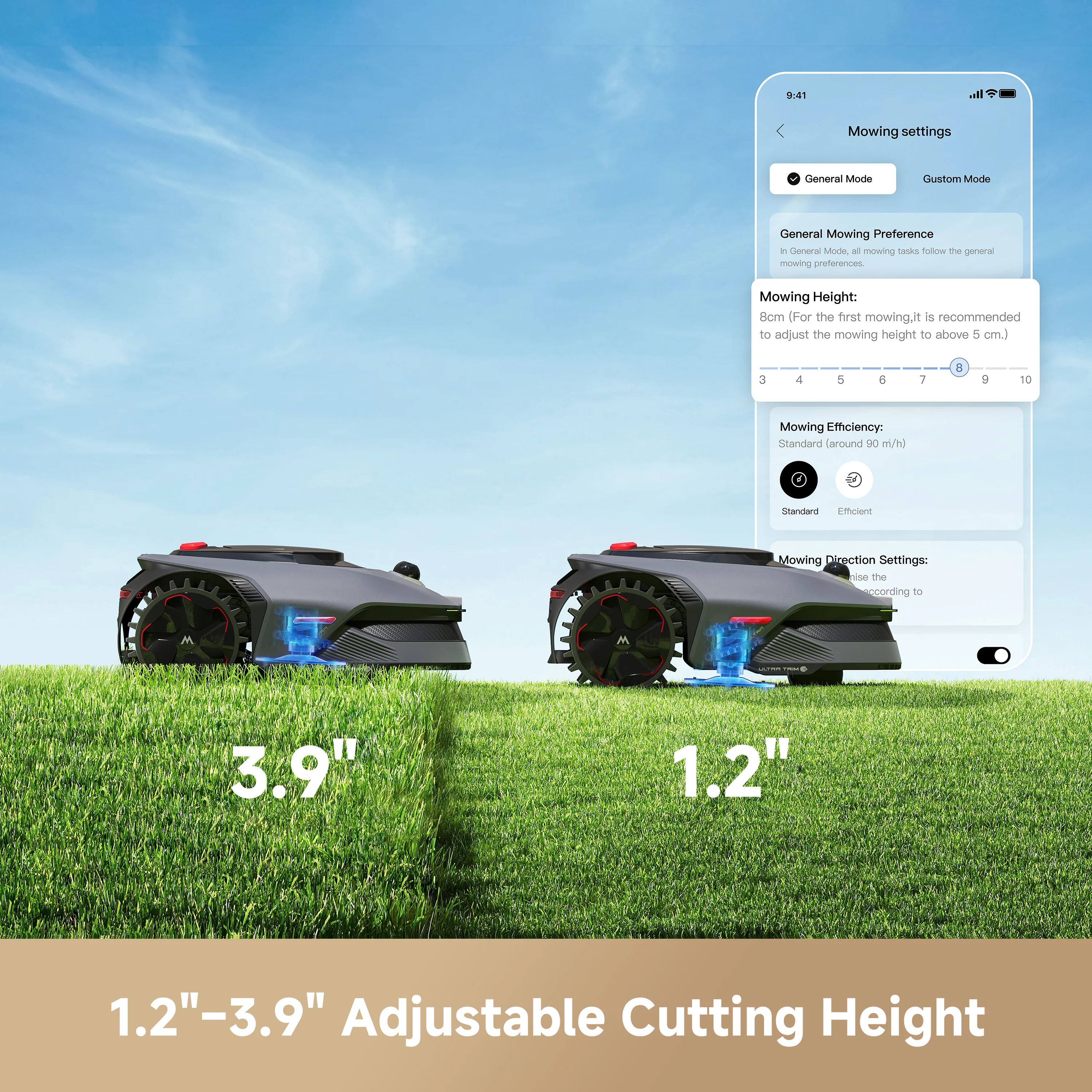 MOVA LiDAX Ultra 1000 Lawn Mower | 0.25 acre - Image 9