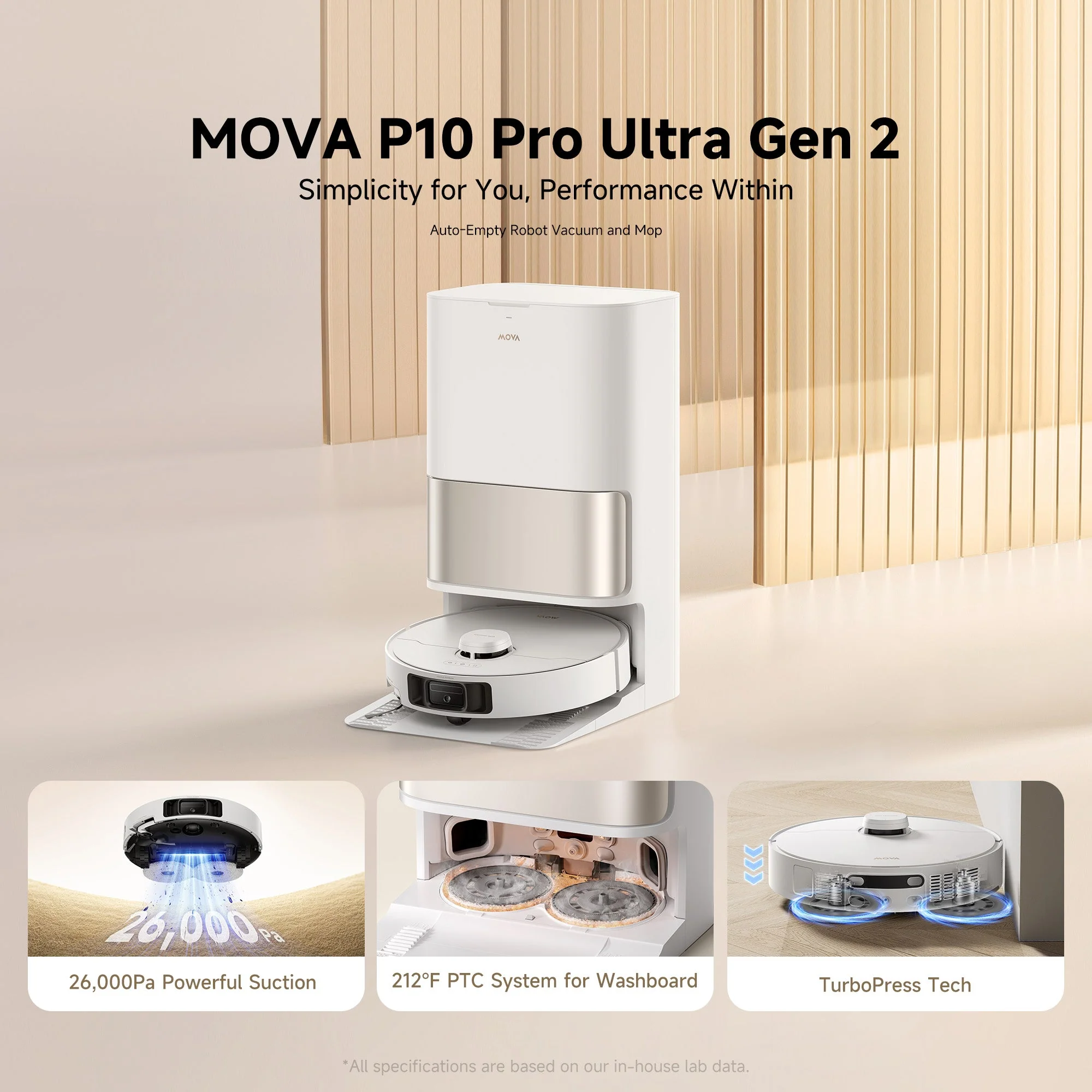 MOVA P10 Pro Ultra Gen2 Robot Vacuum - Image 4