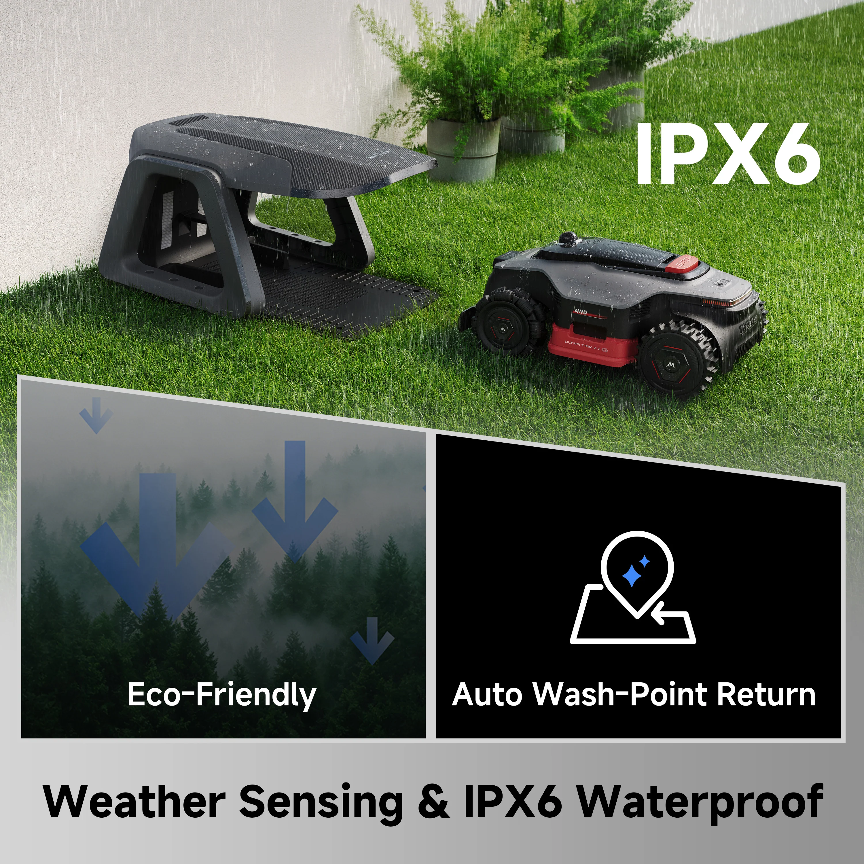 MOVA Lidax Ultra 3000 AWD Robotic Lawn Mower - Image 12