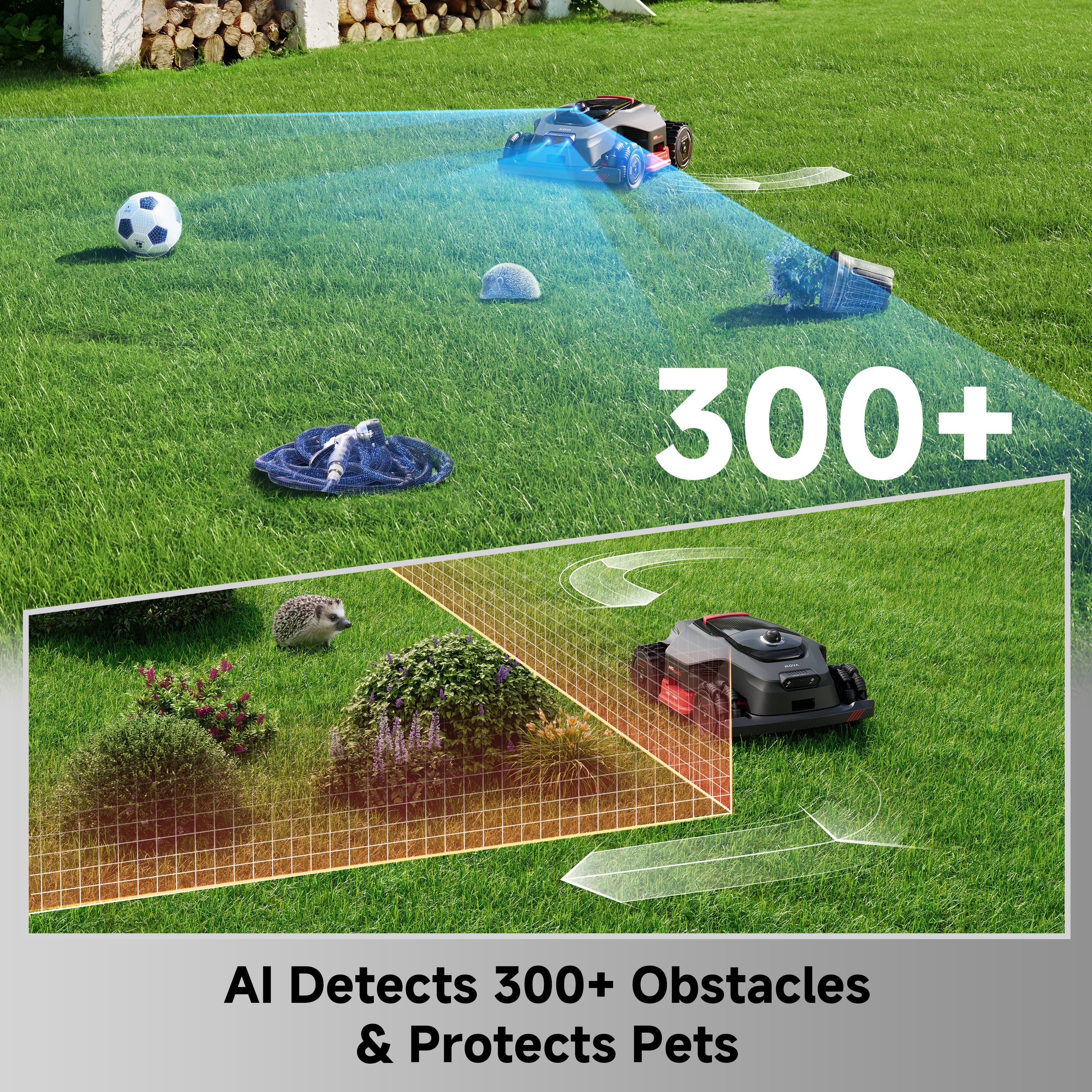 MOVA Lidax Ultra 3000 AWD Robotic Lawn Mower - Image 8