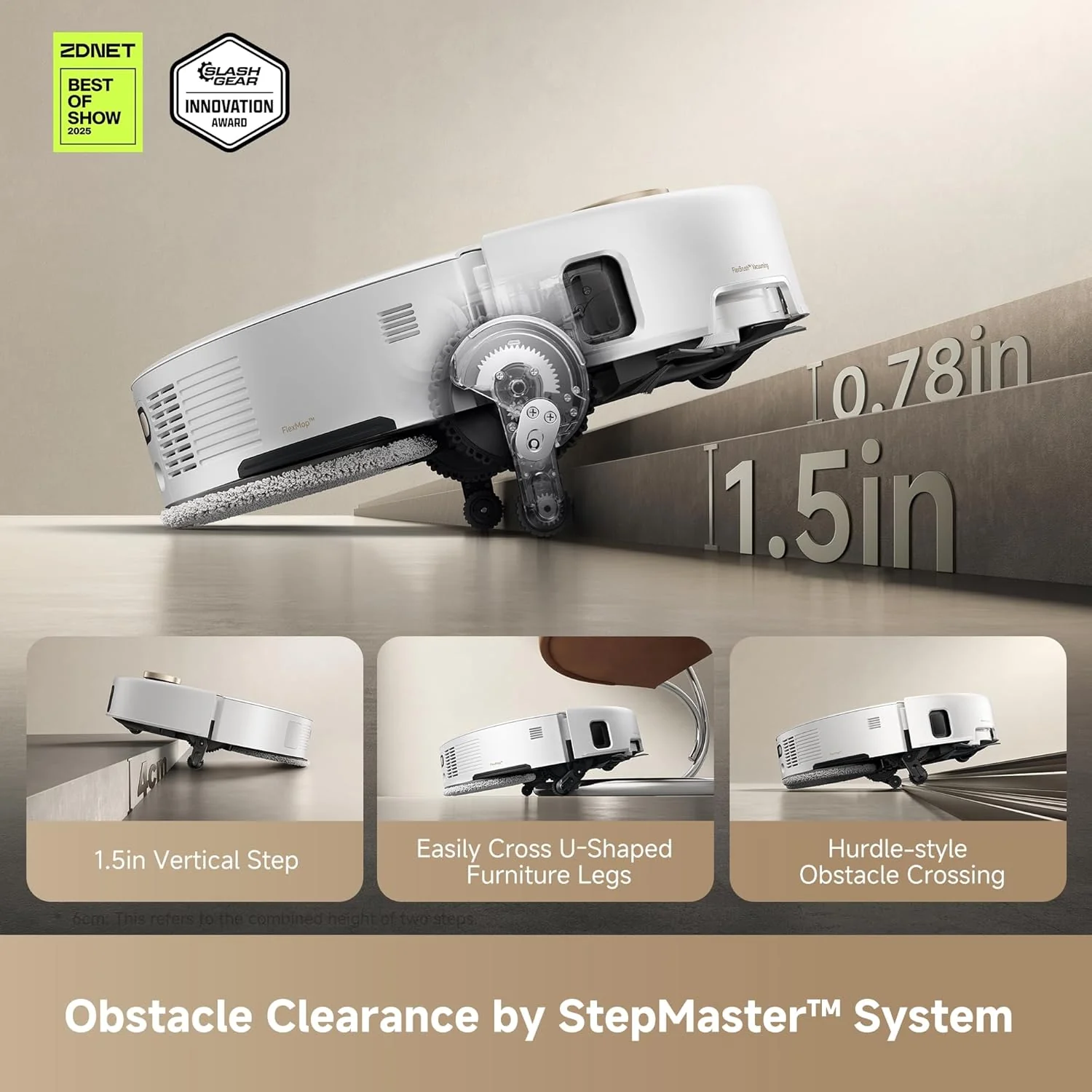 MOVA V50 Ultra Complete Robot Vacuum - Image 4